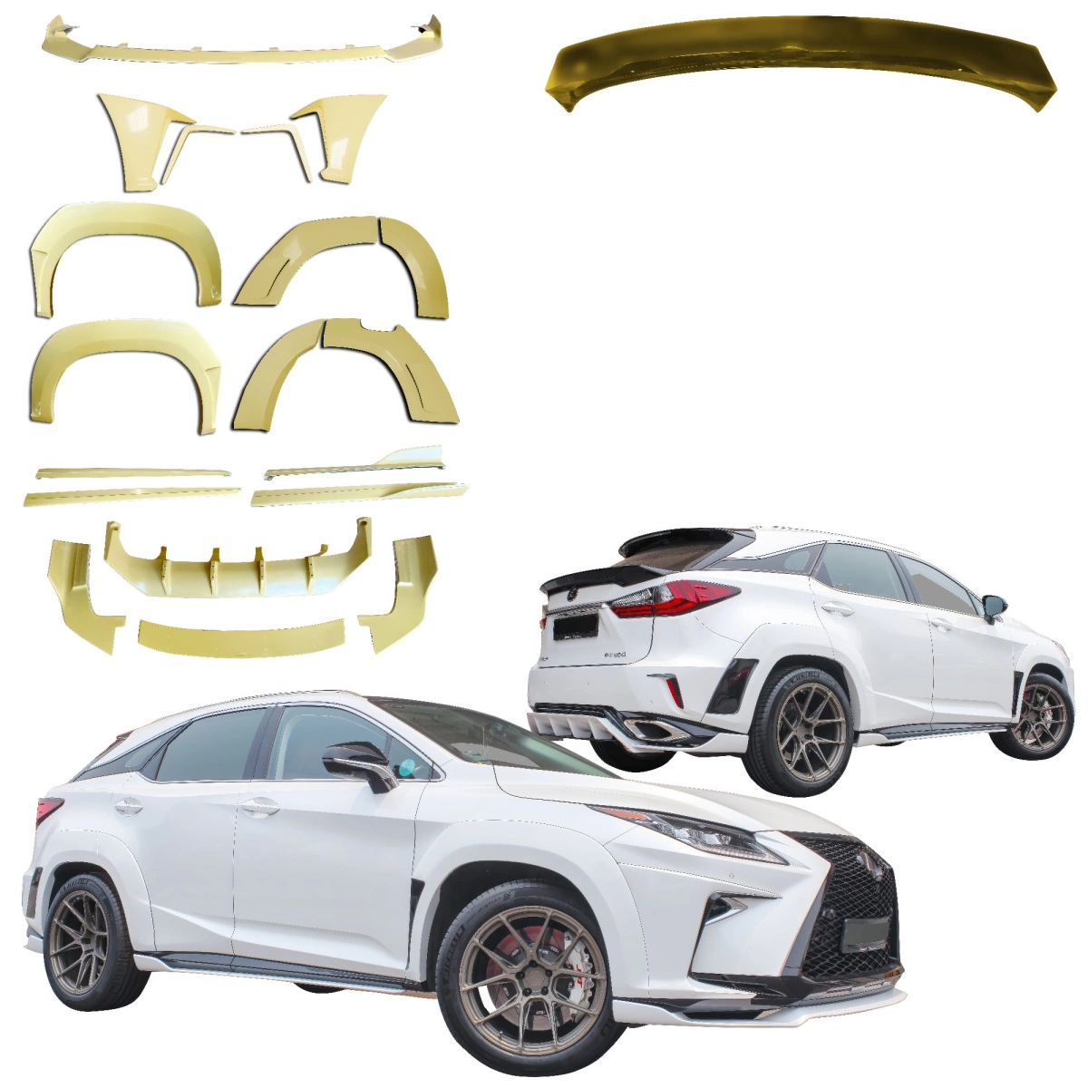 Modify your Lexus RX350 2016 with our Exterior/Complete Body Kits - 1
