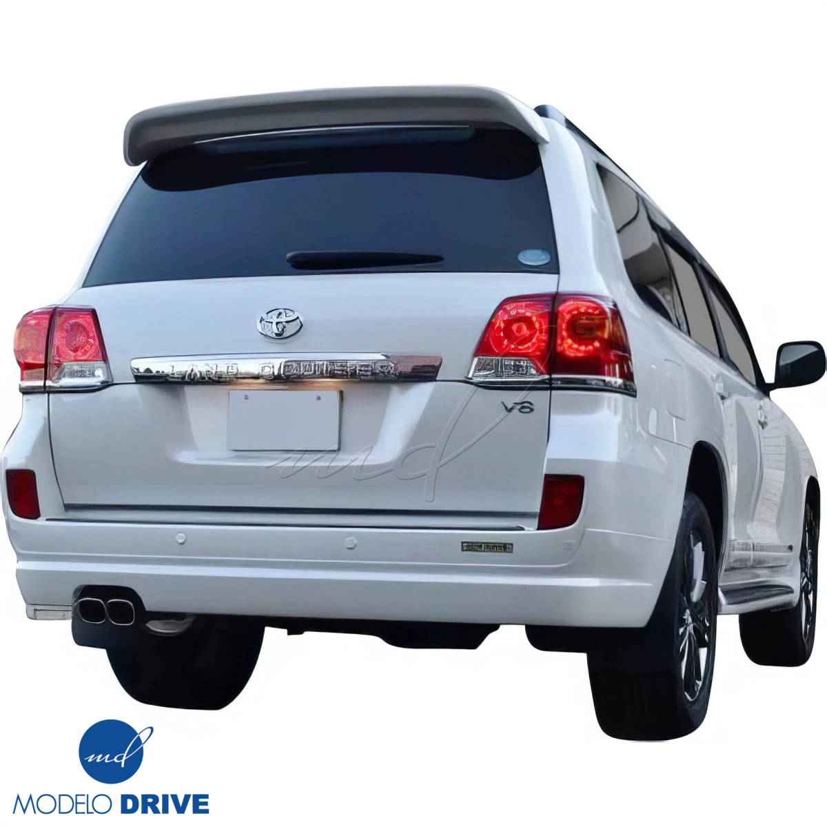 Modify your Toyota Land Cruiser 2012 with our Exterior/Rear Lips - 4