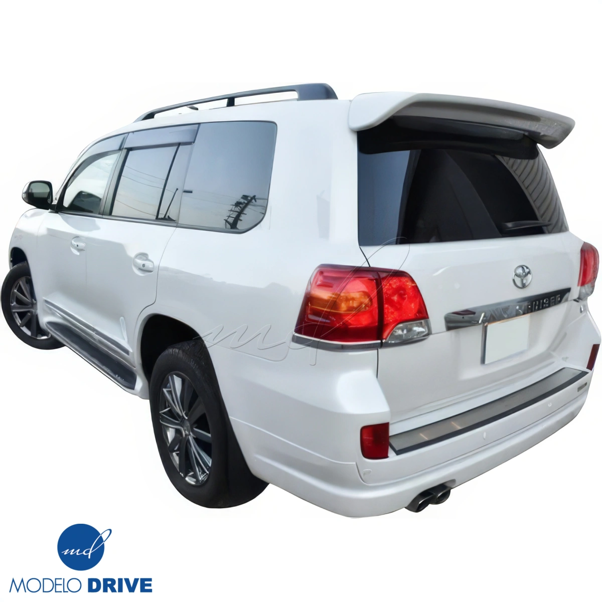 Modify your Toyota Land Cruiser 2012 with our Exterior/Rear Lips - 5