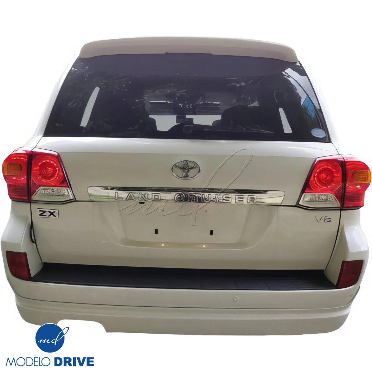 Modify your Toyota Land Cruiser 2012 with our Exterior/Rear Lips - 7