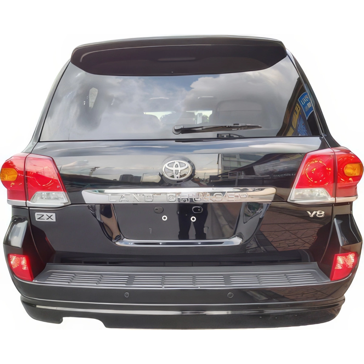 Modify your Toyota Land Cruiser 2012 with our Exterior/Rear Lips - 8