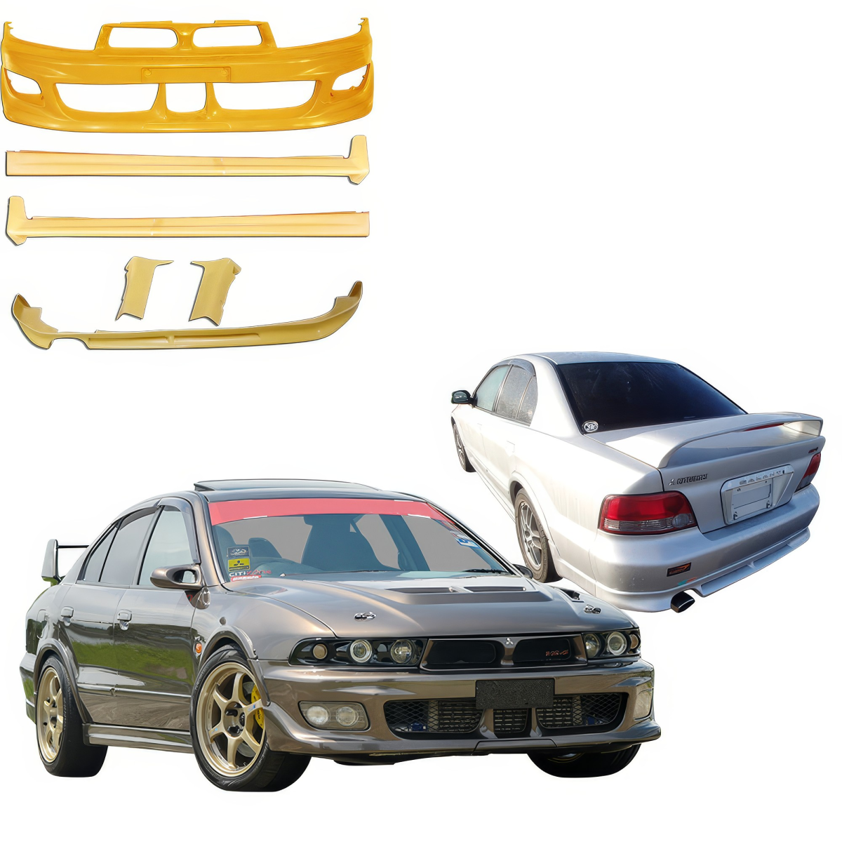 Modify your Mitsubishi Galant 2000 with our Exterior/Complete Body Kits - 