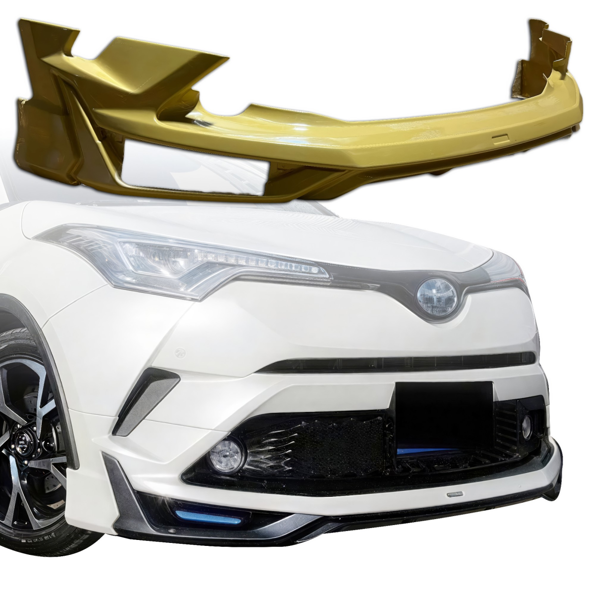 Modify your Toyota C-HR 2018 with our Exterior/Front Lips - 