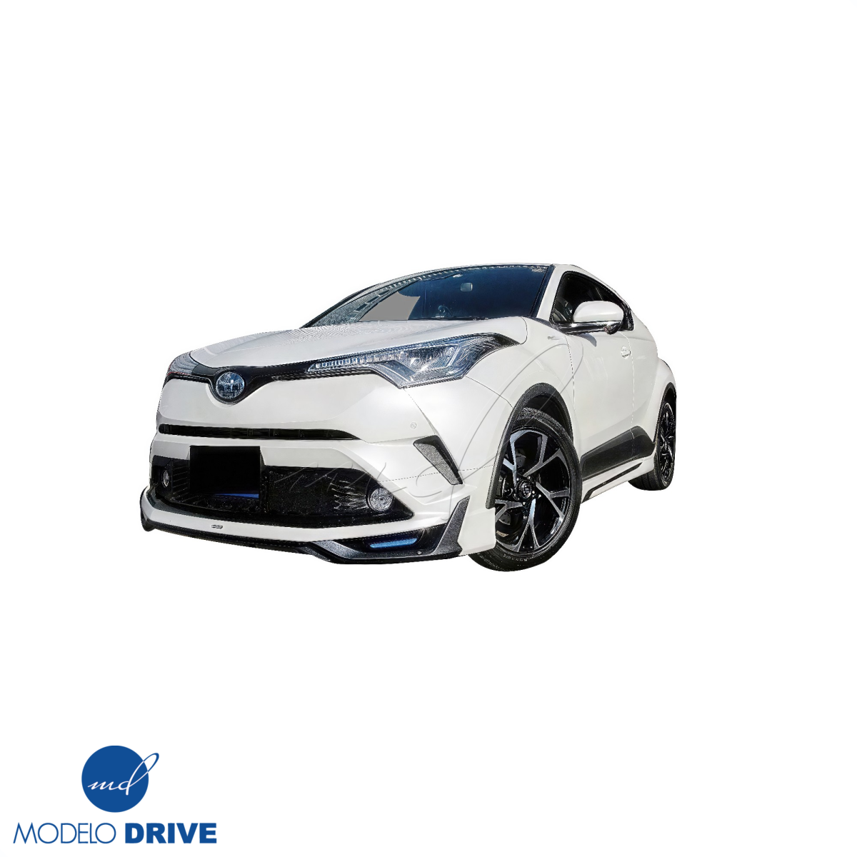 Modify your Toyota C-HR 2018 with our Exterior/Front Lips - 