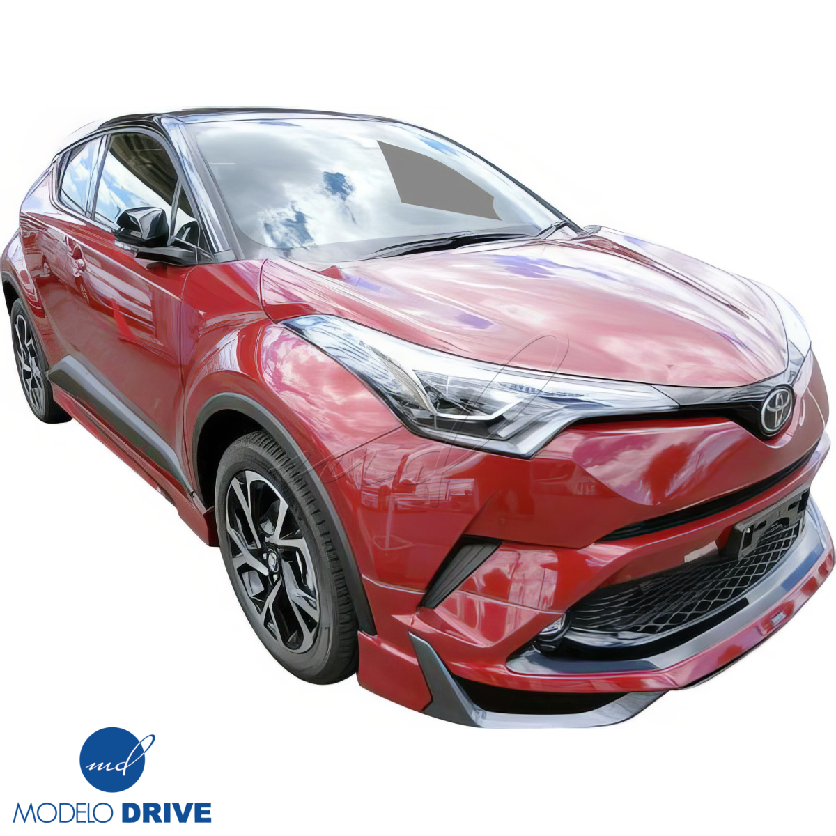 Modify your Toyota C-HR 2018 with our Exterior/Front Lips - 
