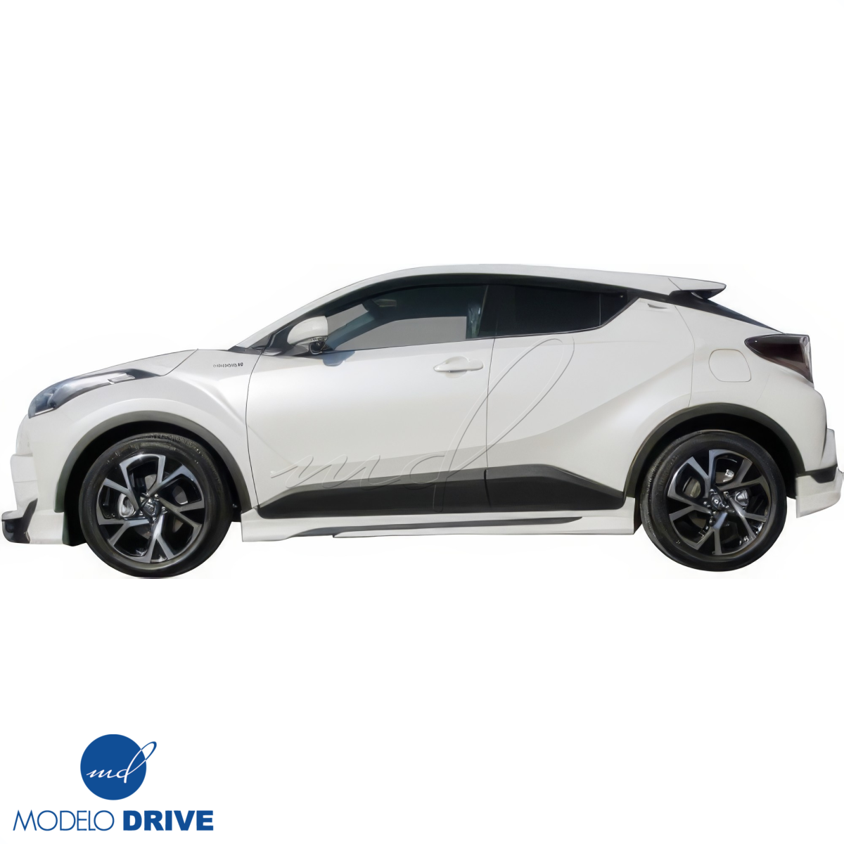 Modify your Toyota C-HR 2018 with our Exterior/Side Skirts - 