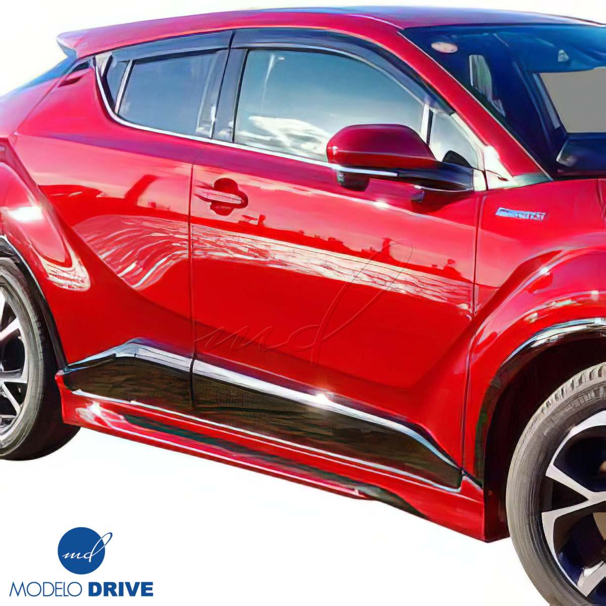 Modify your Toyota C-HR 2018 with our Exterior/Side Skirts - 
