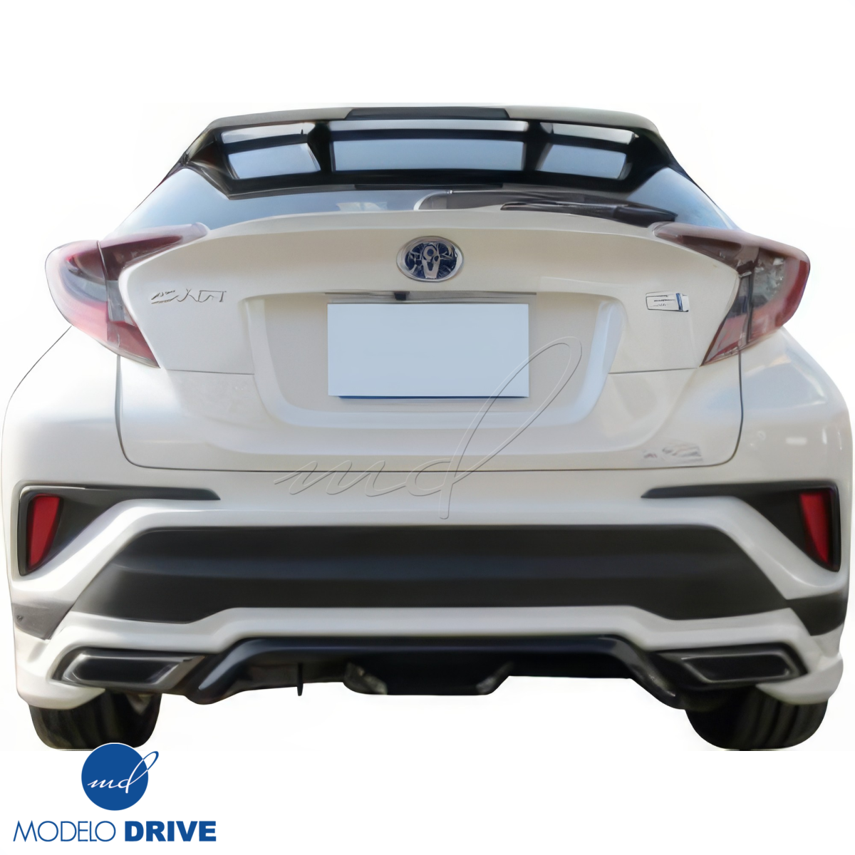 Modify your Toyota C-HR 2018 with our Exterior/Rear Lips - 
