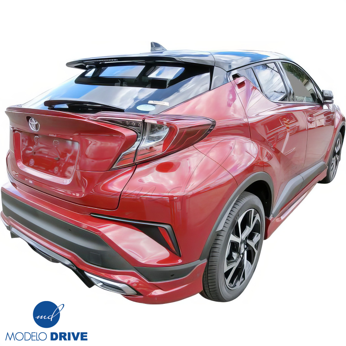 Modify your Toyota C-HR 2018 with our Exterior/Rear Lips - 