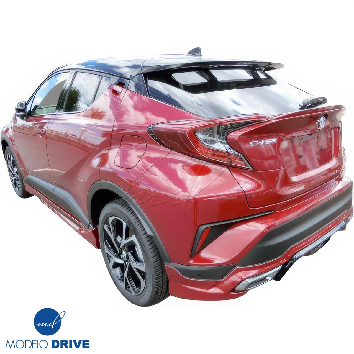 Modify your Toyota C-HR 2018 with our Exterior/Rear Lips - 19