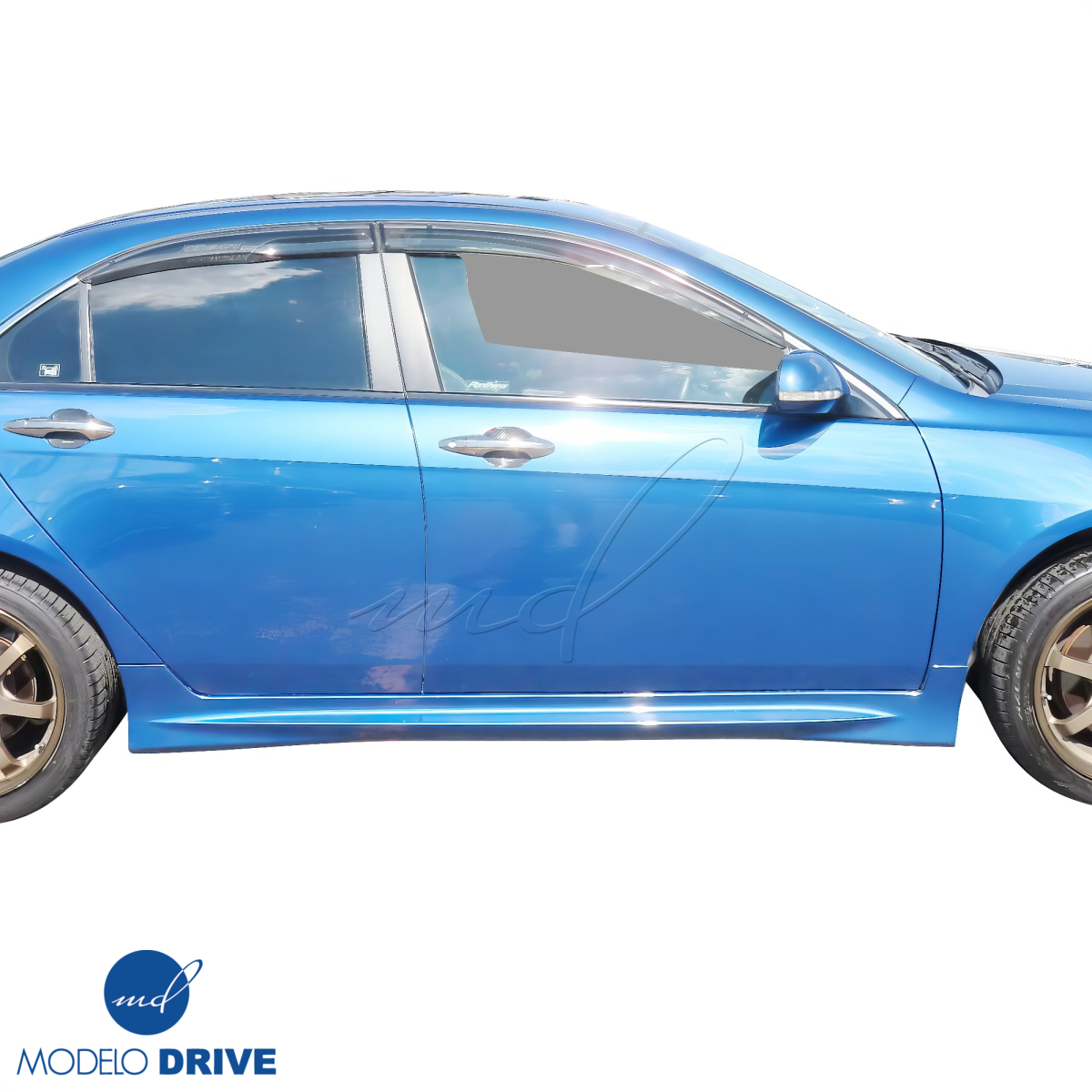 Modify your Acura TSX 2004 with our Exterior/Side Skirts - 