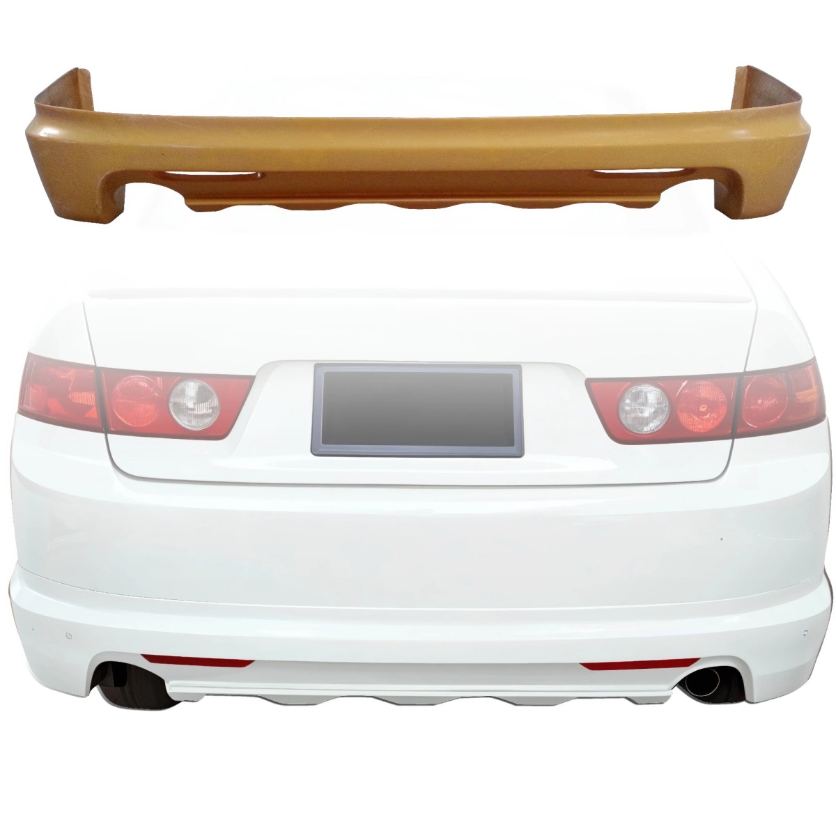 Modify your Acura TSX 2004 with our Exterior/Rear Lips - 1