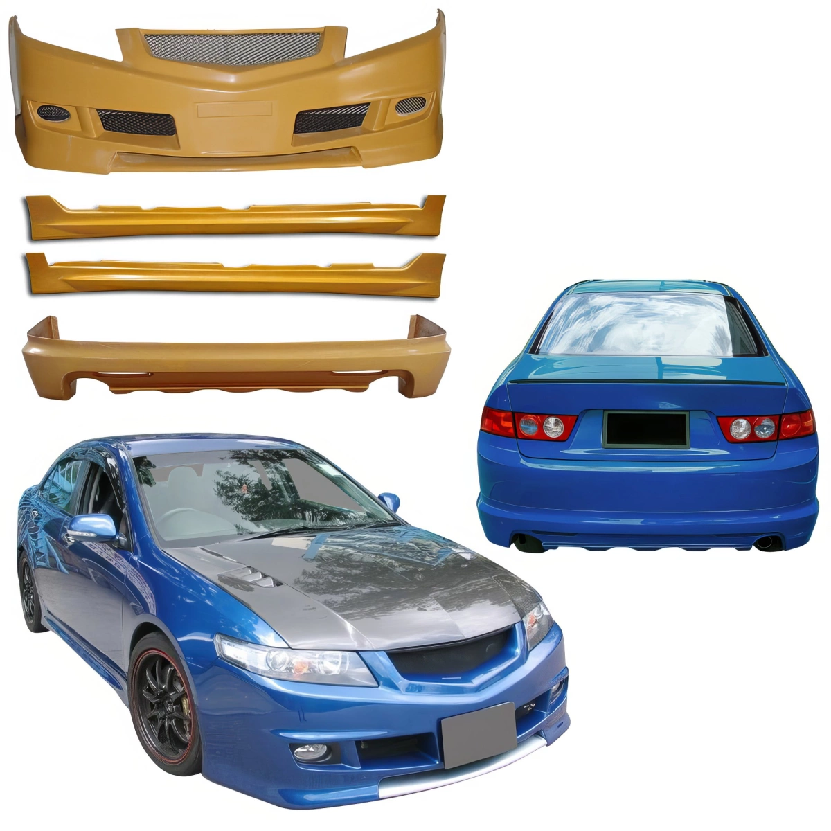 Modify your Acura TSX 2004 with our Exterior/Complete Body Kits - 3