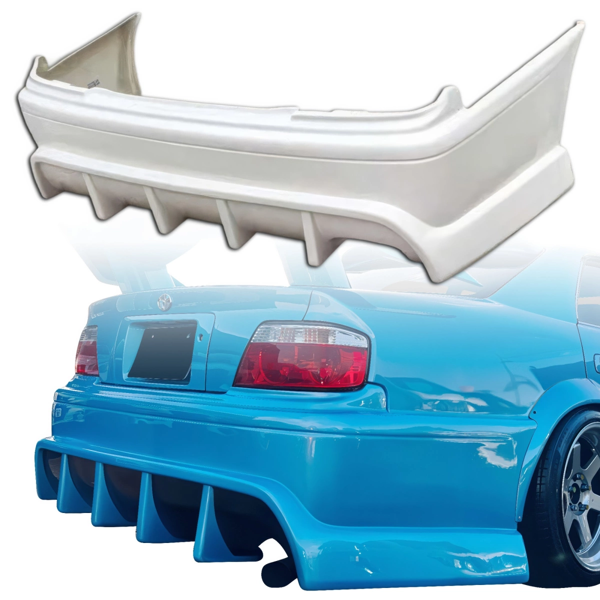 Modify your Toyota Chaser 1997 with our Exterior/Rear Bumpers - 7