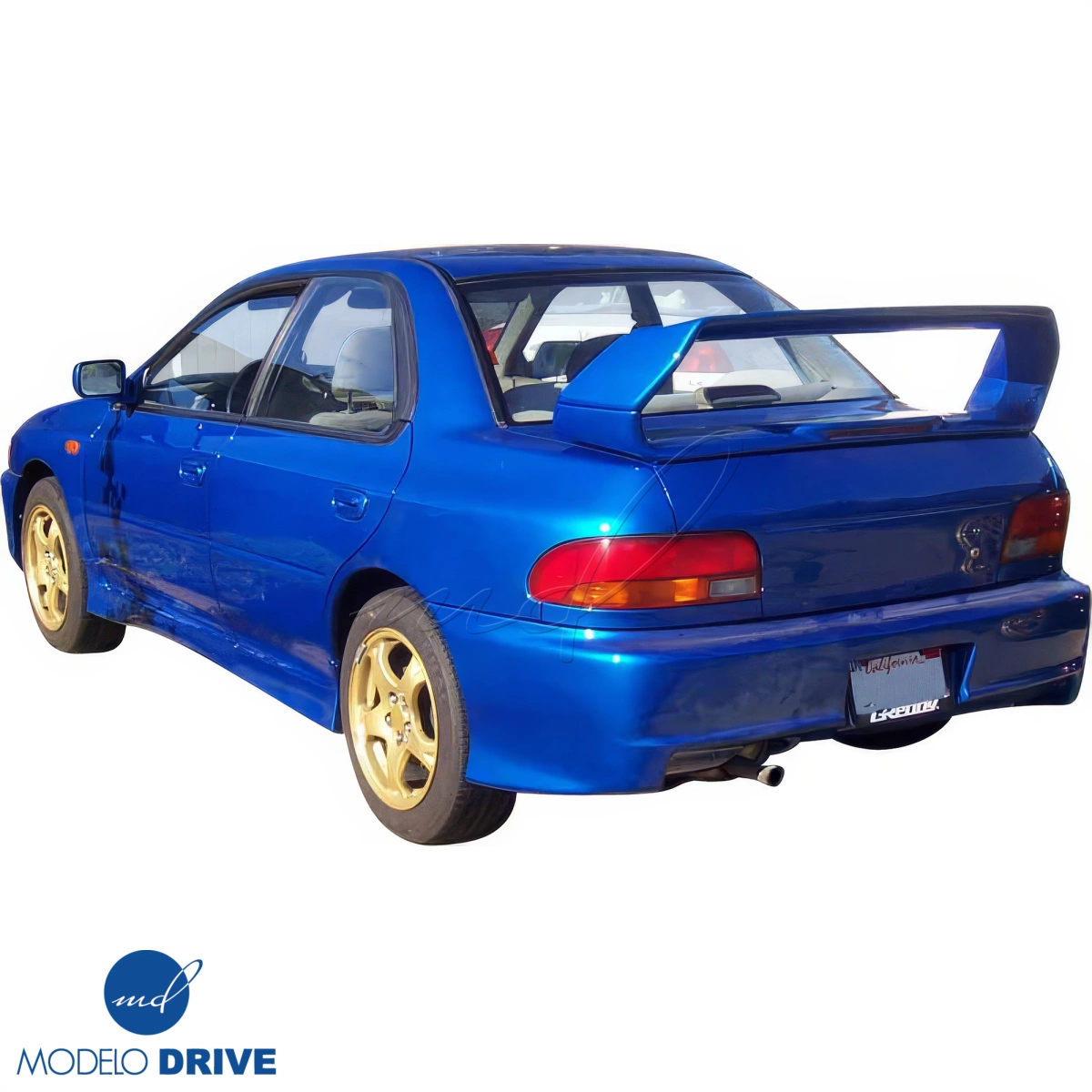 Modify your Subaru Impreza 1993 with our Exterior/Rear Bumpers - 4
