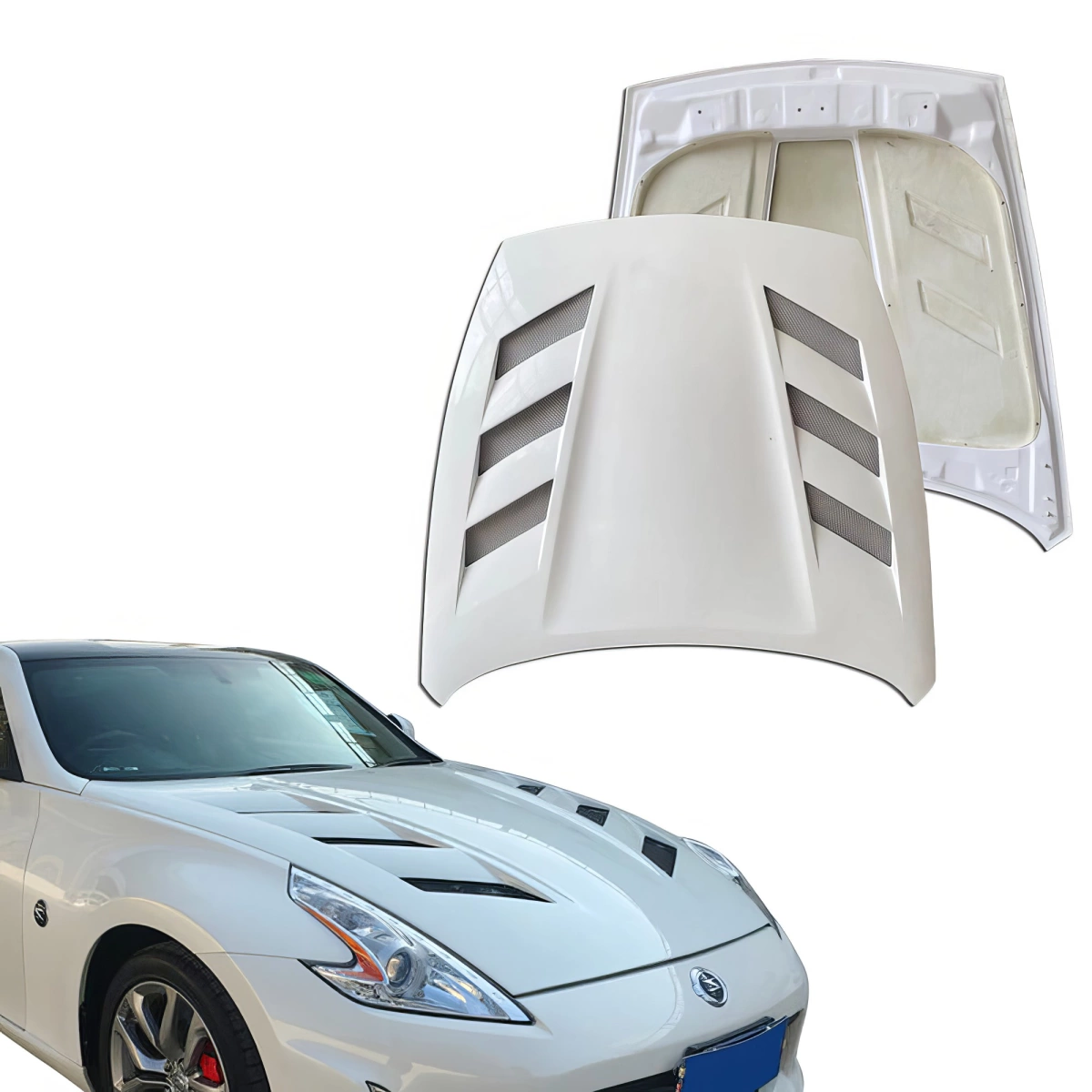 Modify your Nissan 370Z 2009 with our Exterior/Hoods - 1