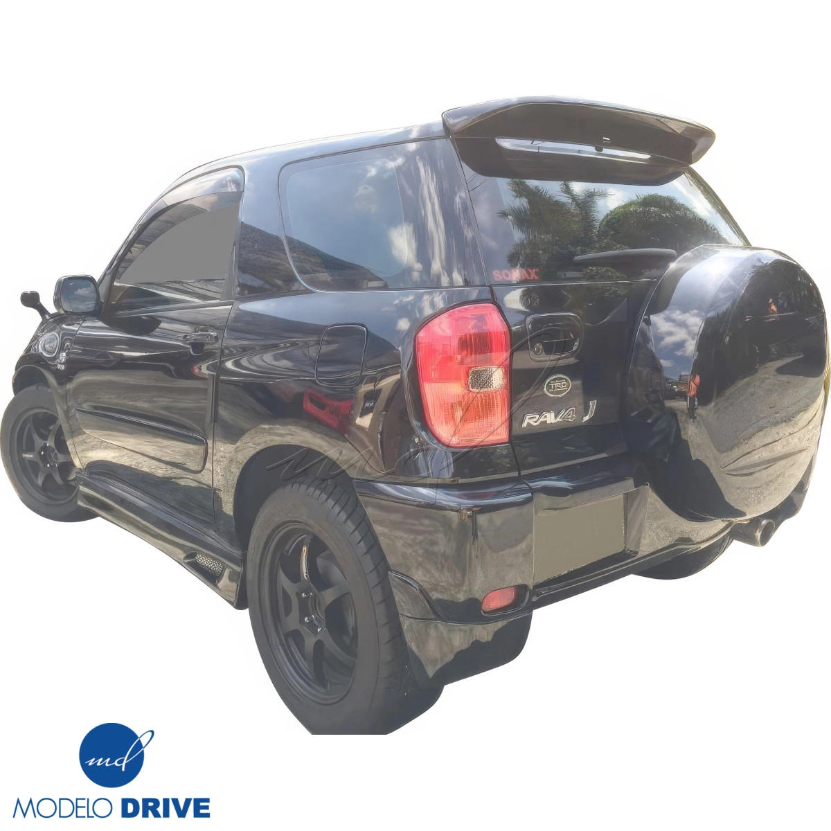 Modify your Toyota RAV4 2001 with our Exterior/Rear Lips - 6