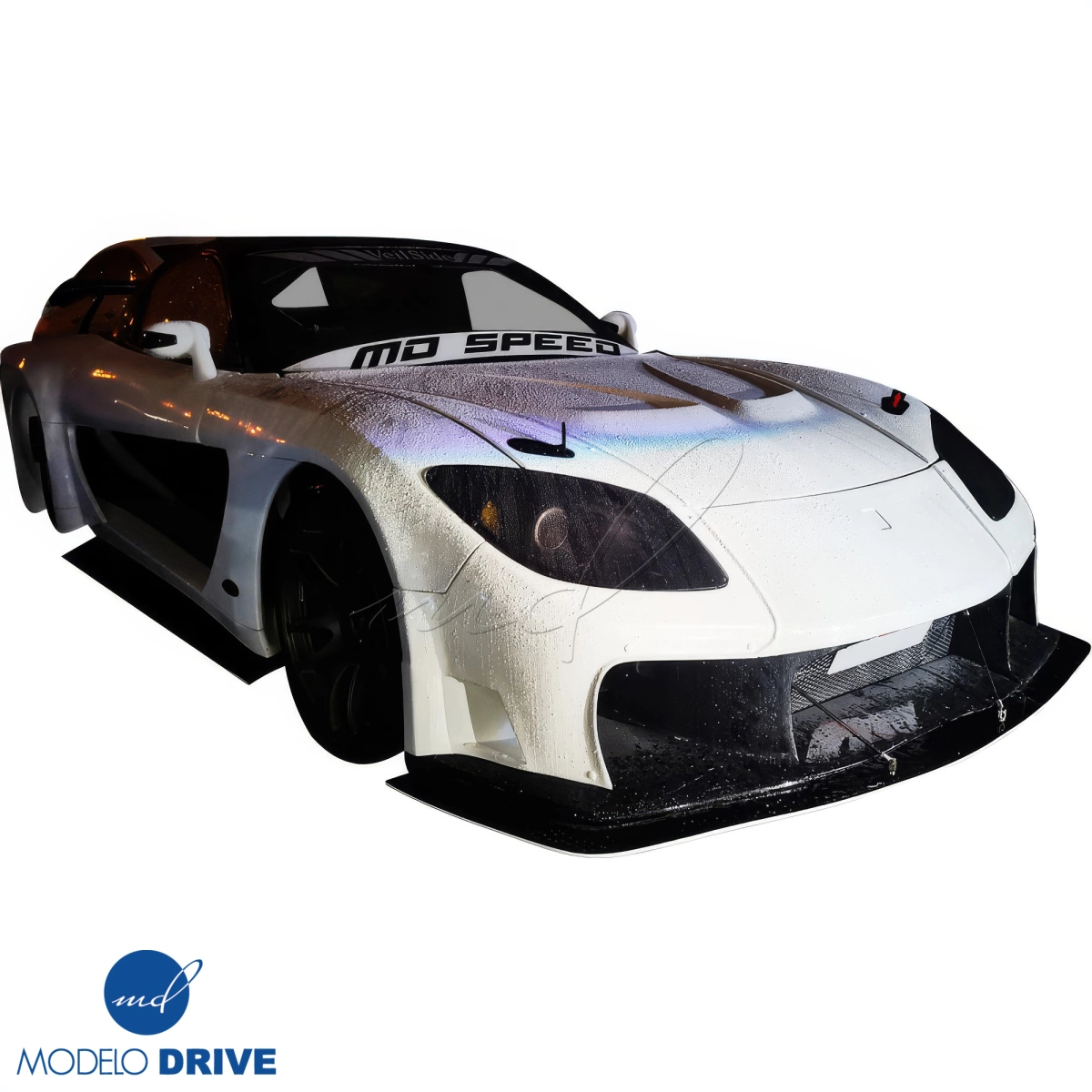 Modify your Mazda RX-7 1993 with our Exterior/Front Bumpers - 4