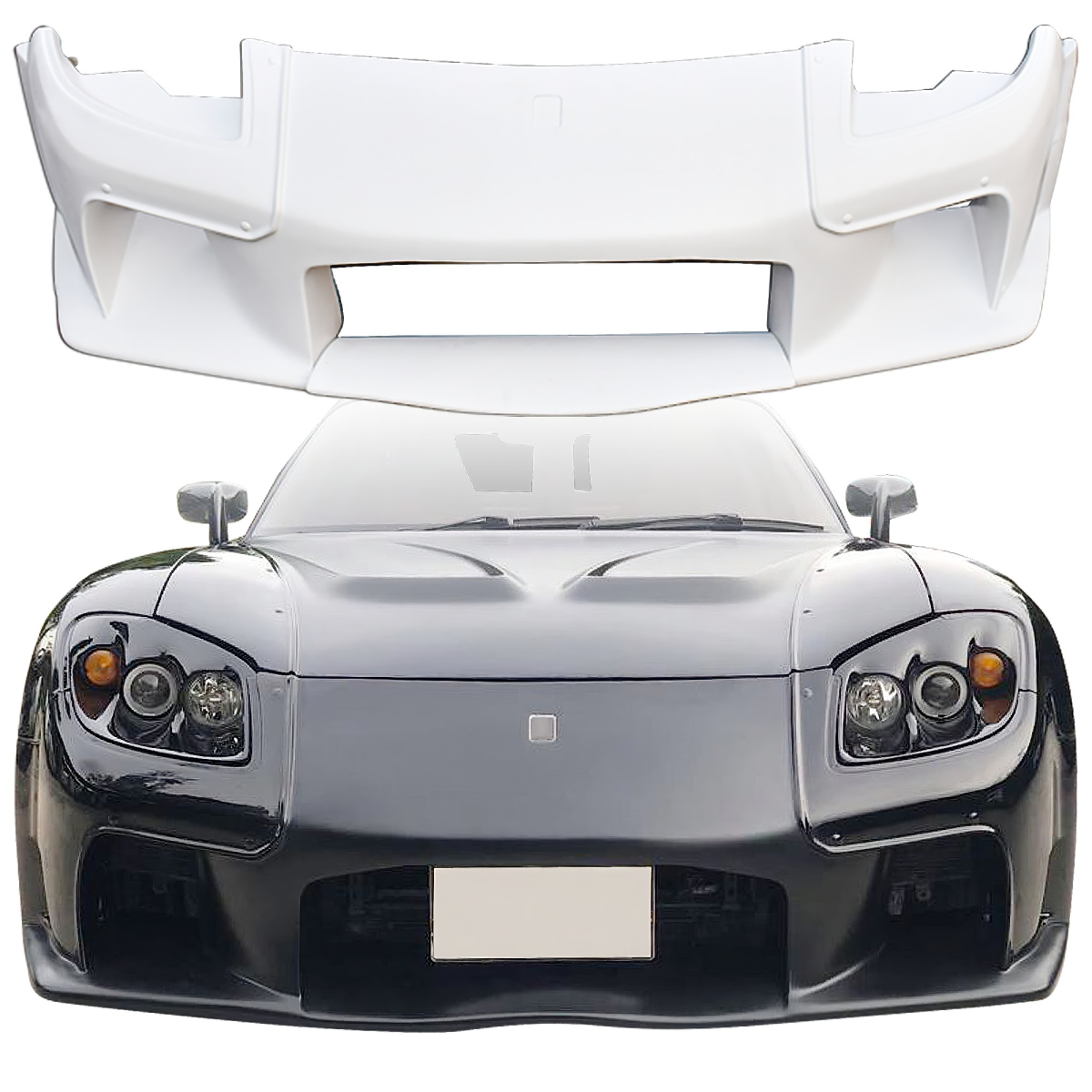 Modify your Mazda RX-7 1993 with our Exterior/Front Bumpers or Lips - 