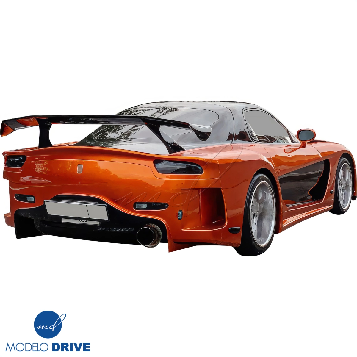 Modify your Mazda RX-7 1993 with our Exterior/Rear Bumpers - 3