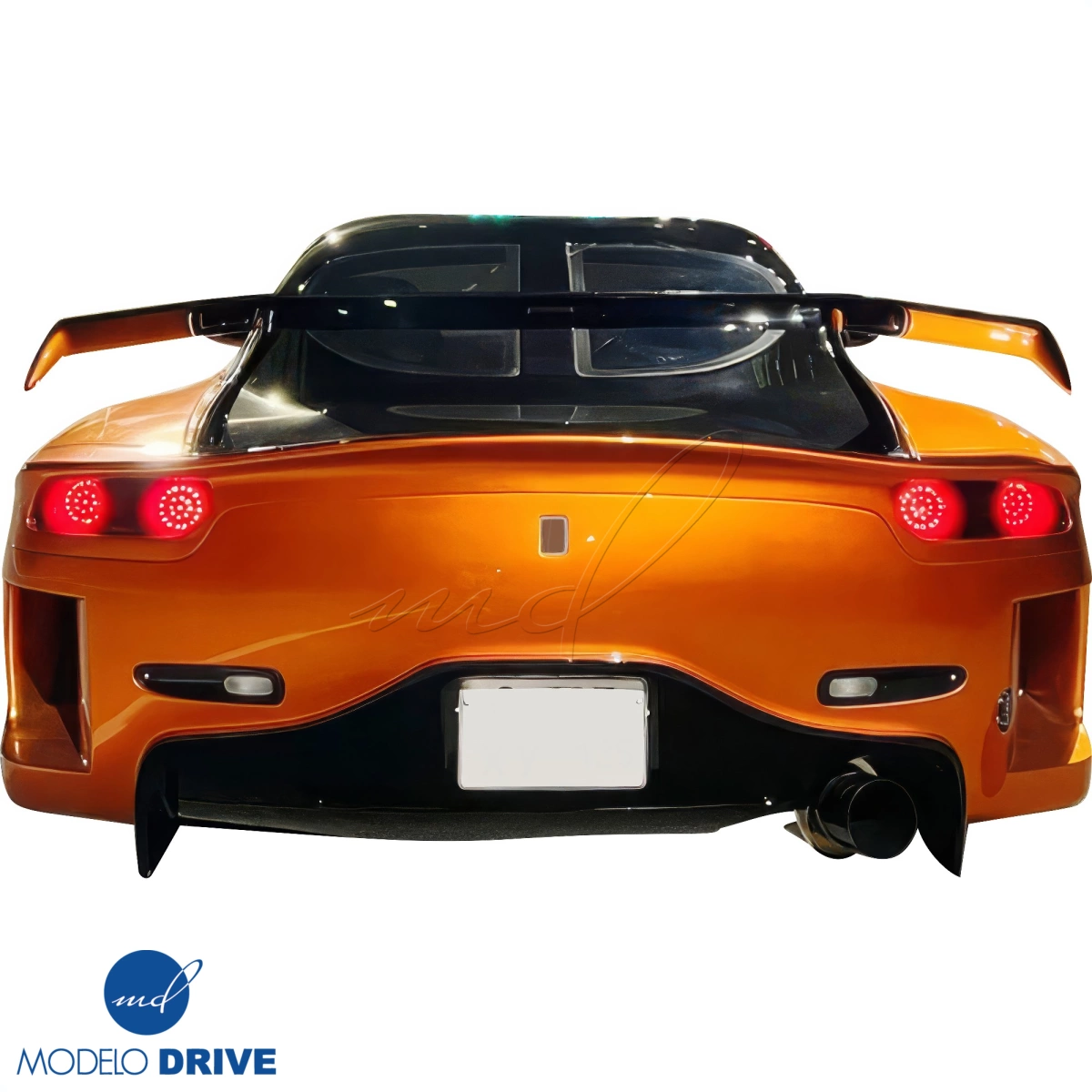 Modify your Mazda RX-7 1993 with our Exterior/Rear Bumpers - 4