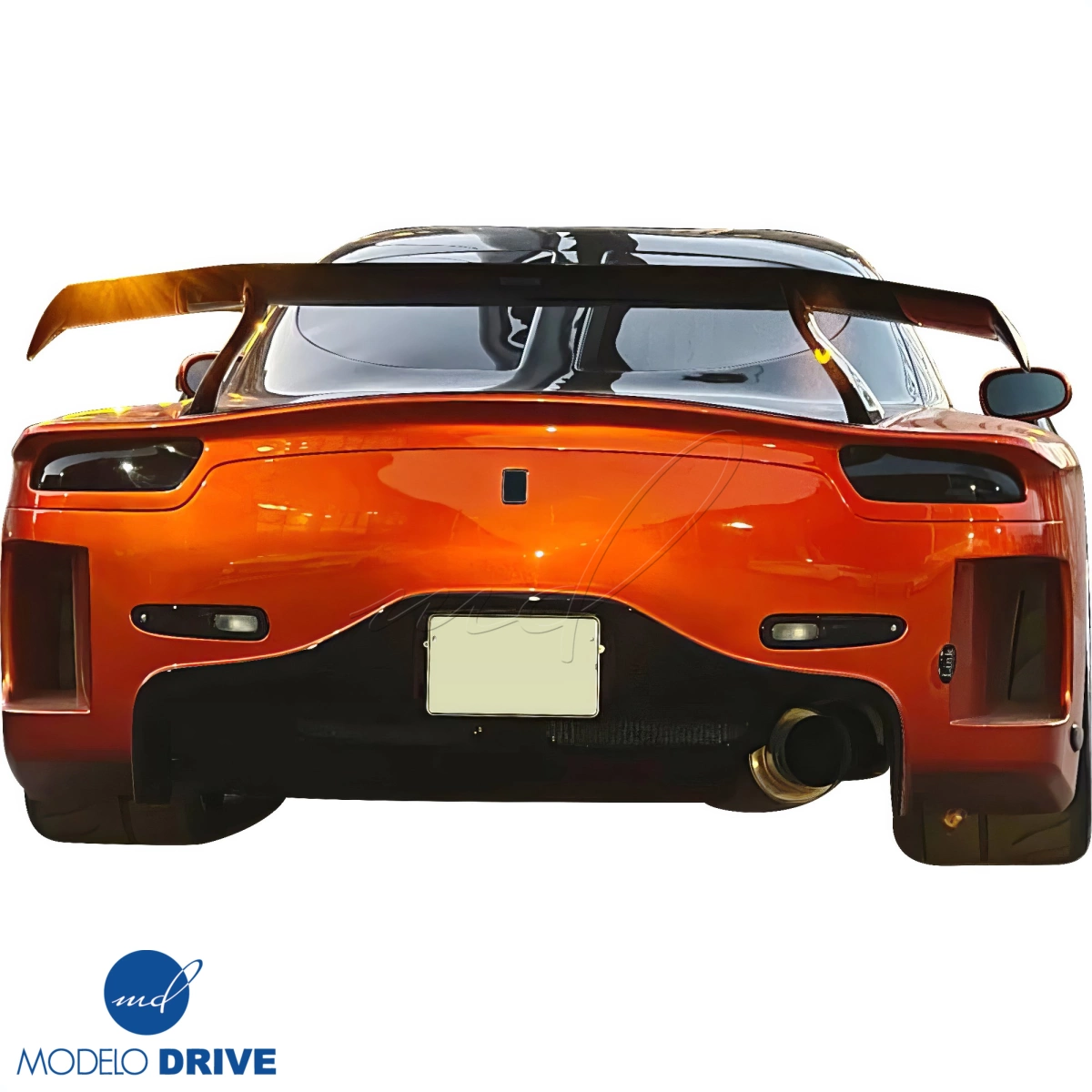 Modify your Mazda RX-7 1993 with our Exterior/Rear Bumpers - 6