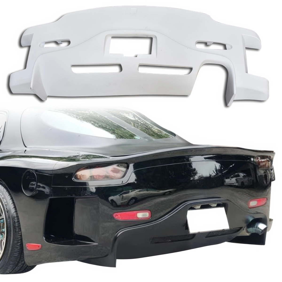Modify your Mazda RX-7 1993 with our Exterior/Rear Bumpers - 7