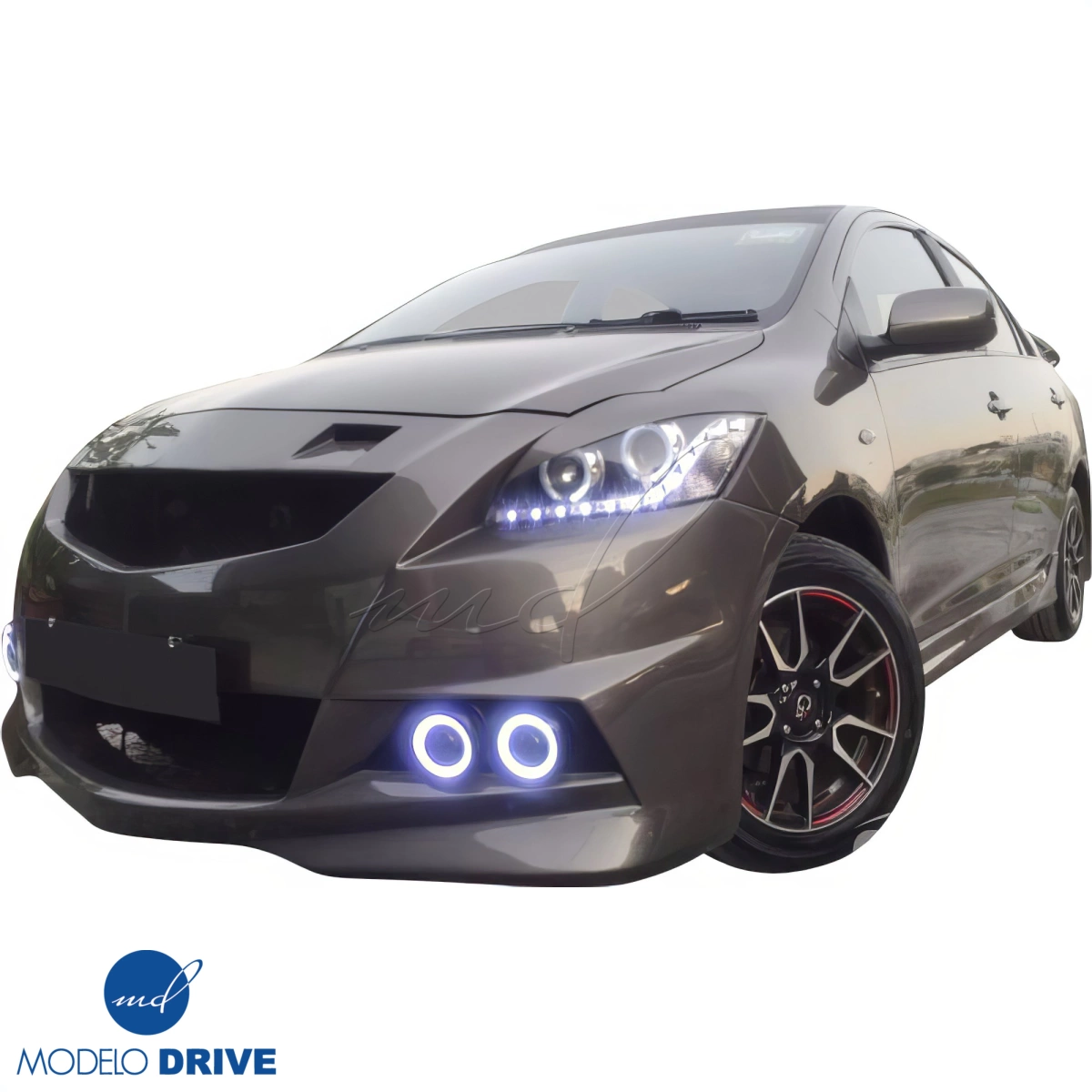 Modify your Toyota Yaris 2007 with our Exterior/Front Bumpers - 6