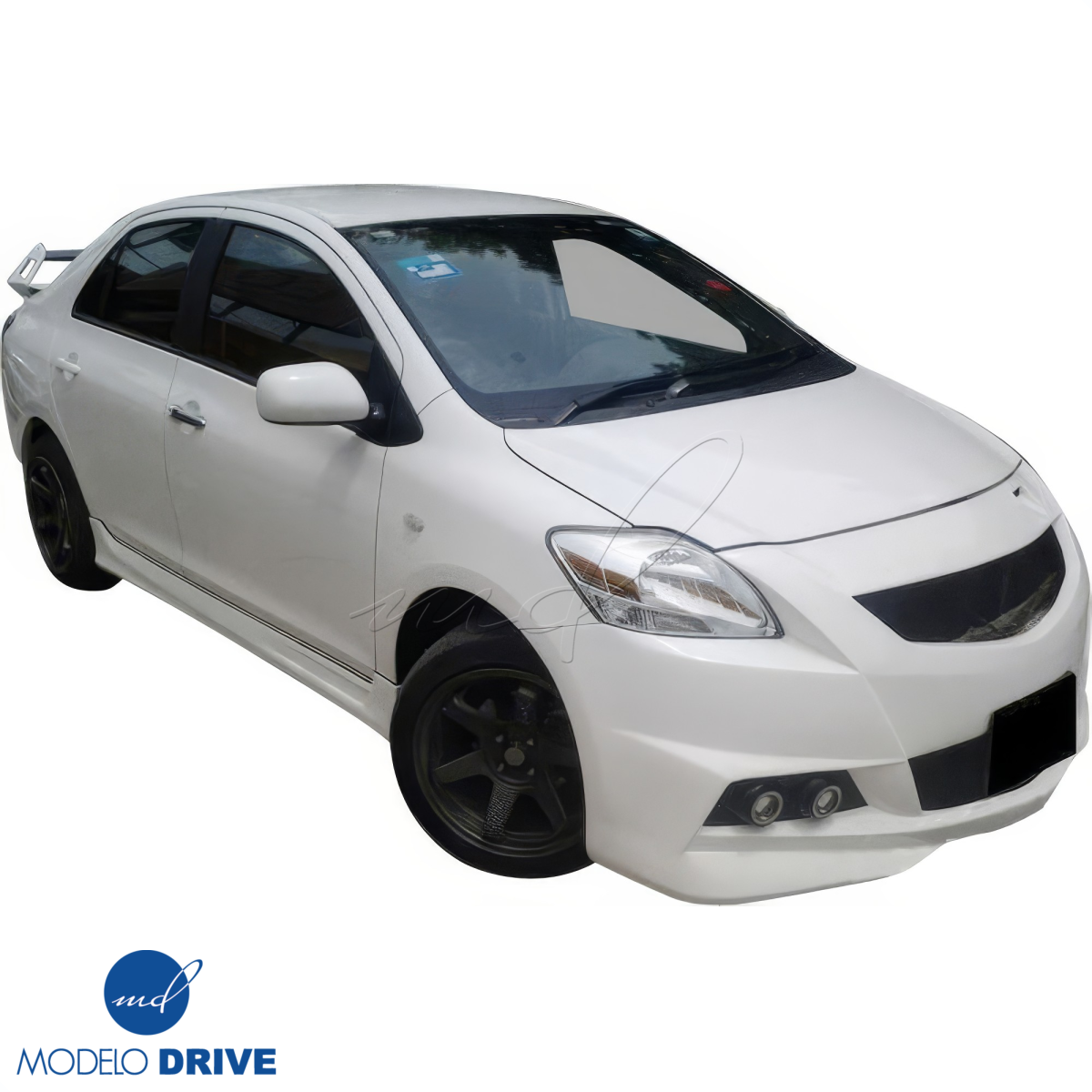 Modify your Toyota Yaris 2007 with our Exterior/Side Skirts - 