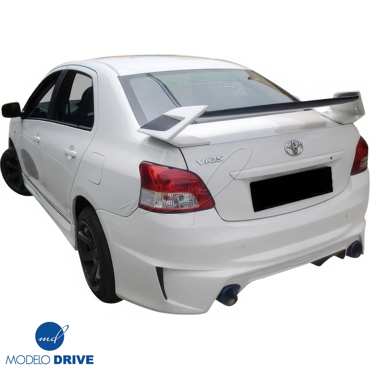 Modify your Toyota Yaris 2007 with our Exterior/Rear Bumpers - 2