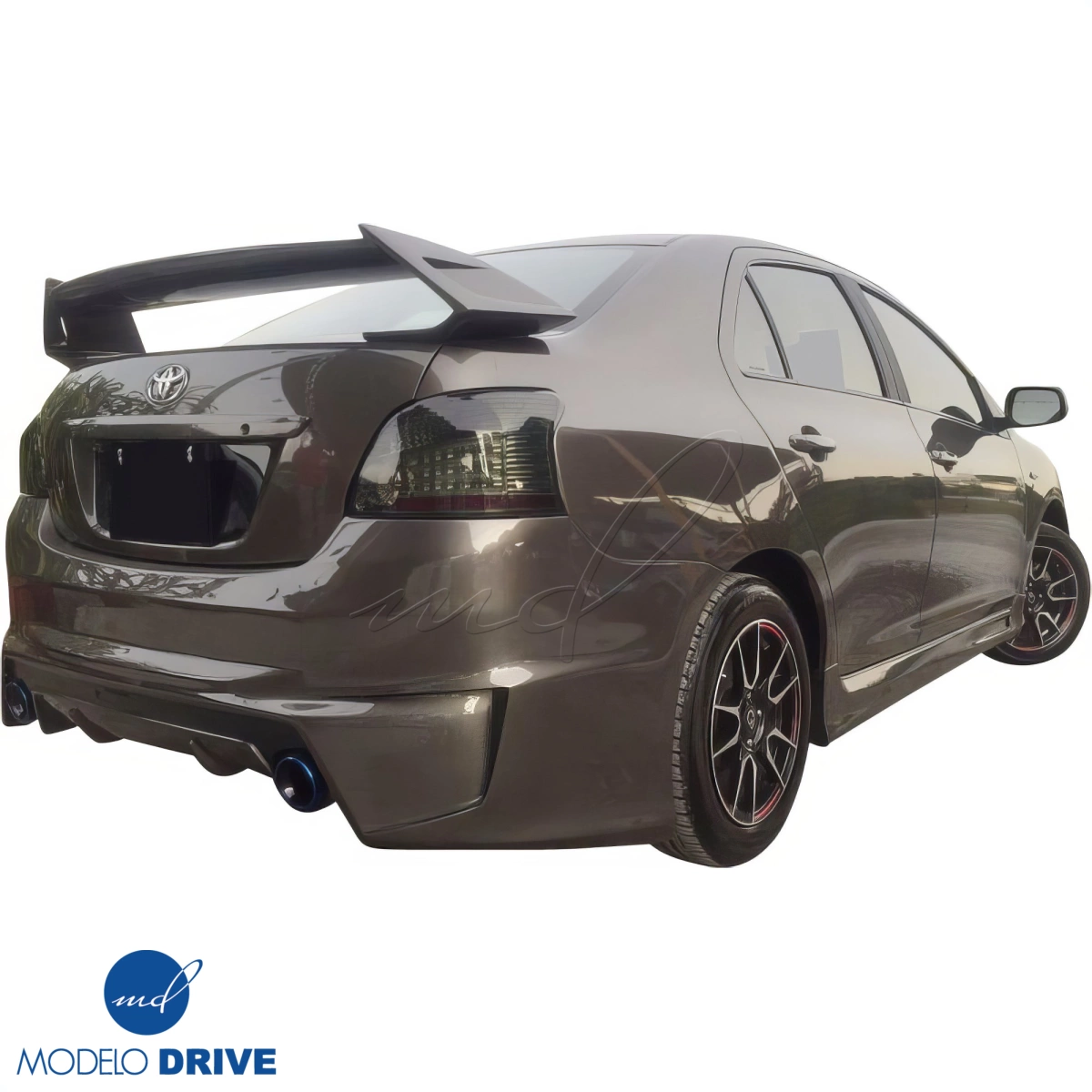 Modify your Toyota Yaris 2007 with our Exterior/Rear Bumpers - 5