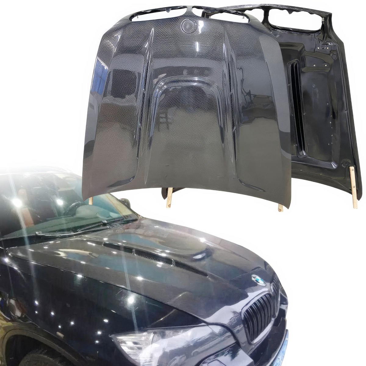 Modify your BMW X6 2008 with our Exterior/Hoods - 