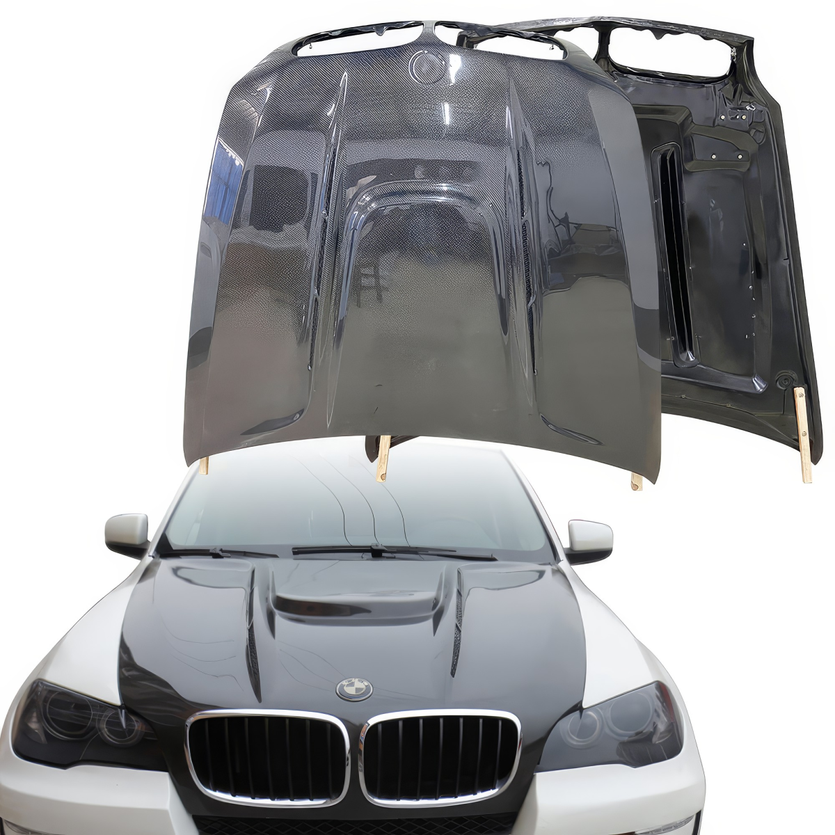 Modify your BMW X6 2008 with our Exterior/Hoods - 