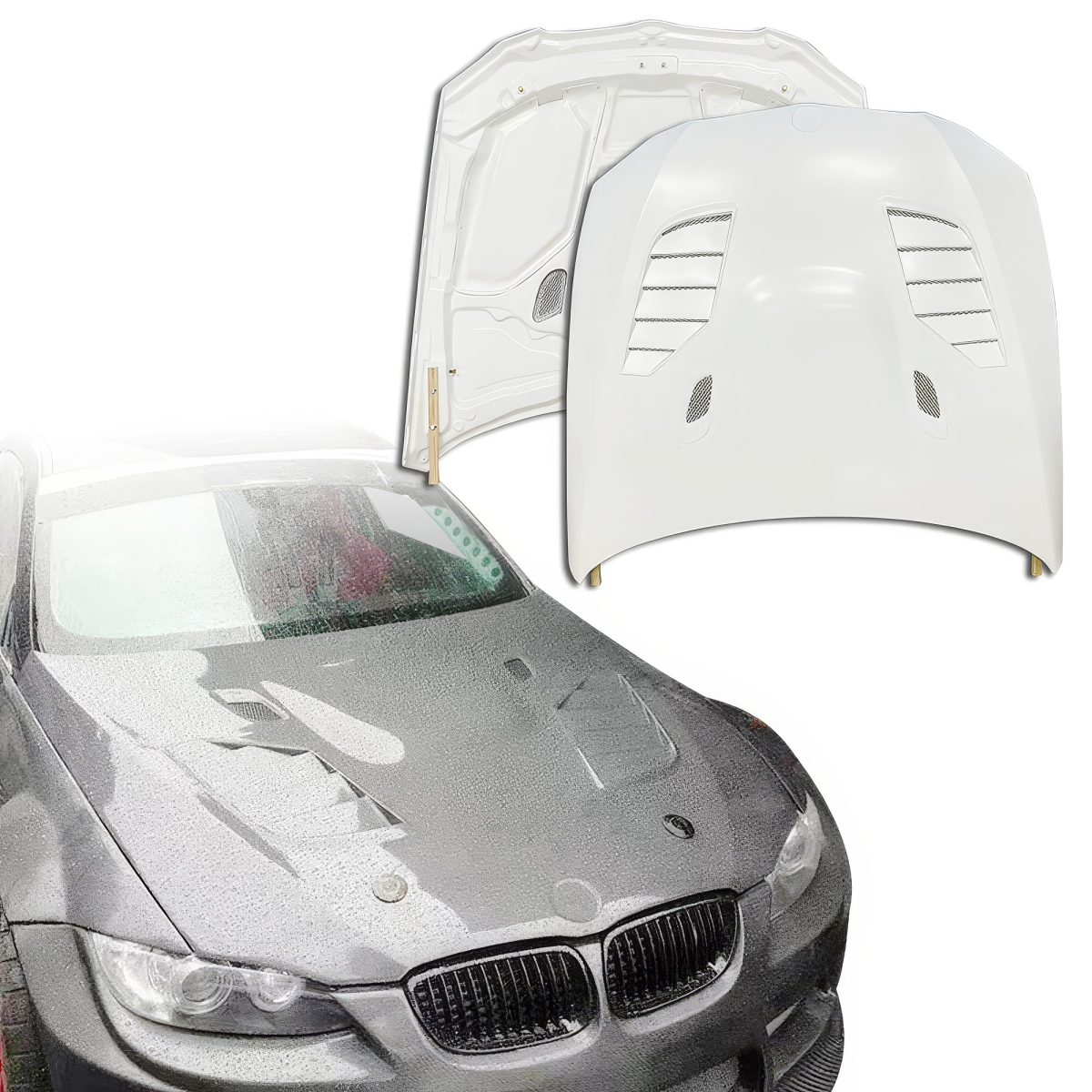 Modify your BMW M3 2008 with our Exterior/Hoods - 