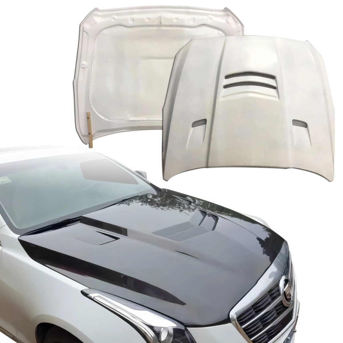 Modify your Cadillac ATS 2012 with our Exterior/Hoods - 1