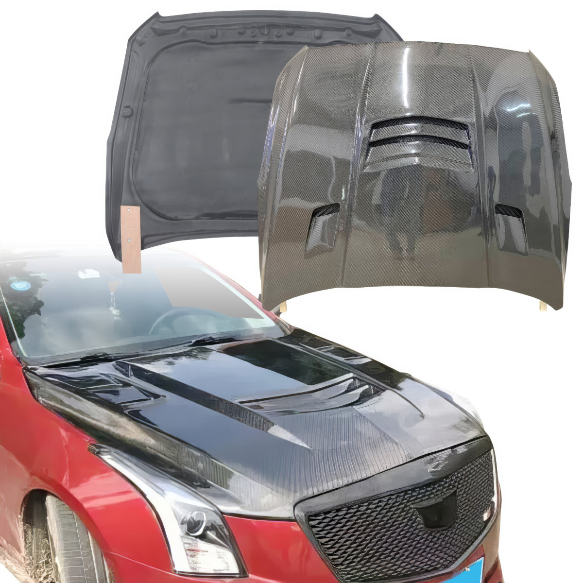 Modify your Cadillac ATS 2012 with our Exterior/Hoods - 