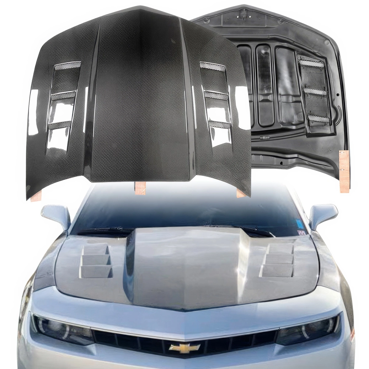 Modify your Chevrolet Camaro 2010 with our Exterior/Hoods - 1