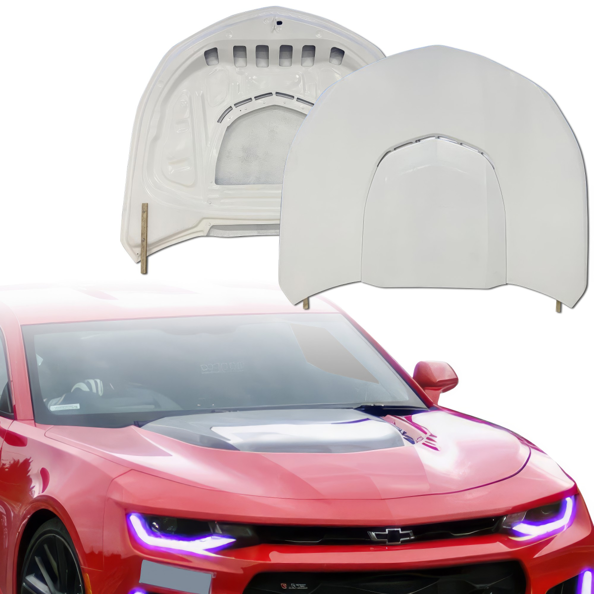 Modify your Chevrolet Camaro 2016 with our Exterior/Hoods - 