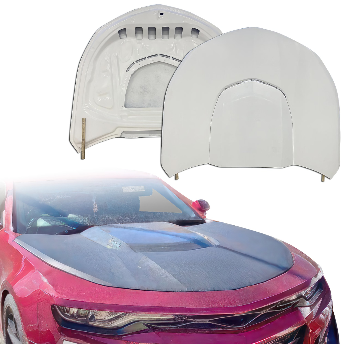 Modify your Chevrolet Camaro 2016 with our Exterior/Hoods - 