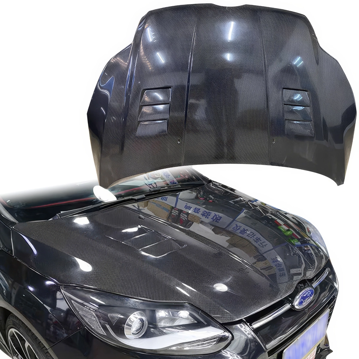 Modify your Ford Focus 2012 with our Exterior/Hoods - 6
