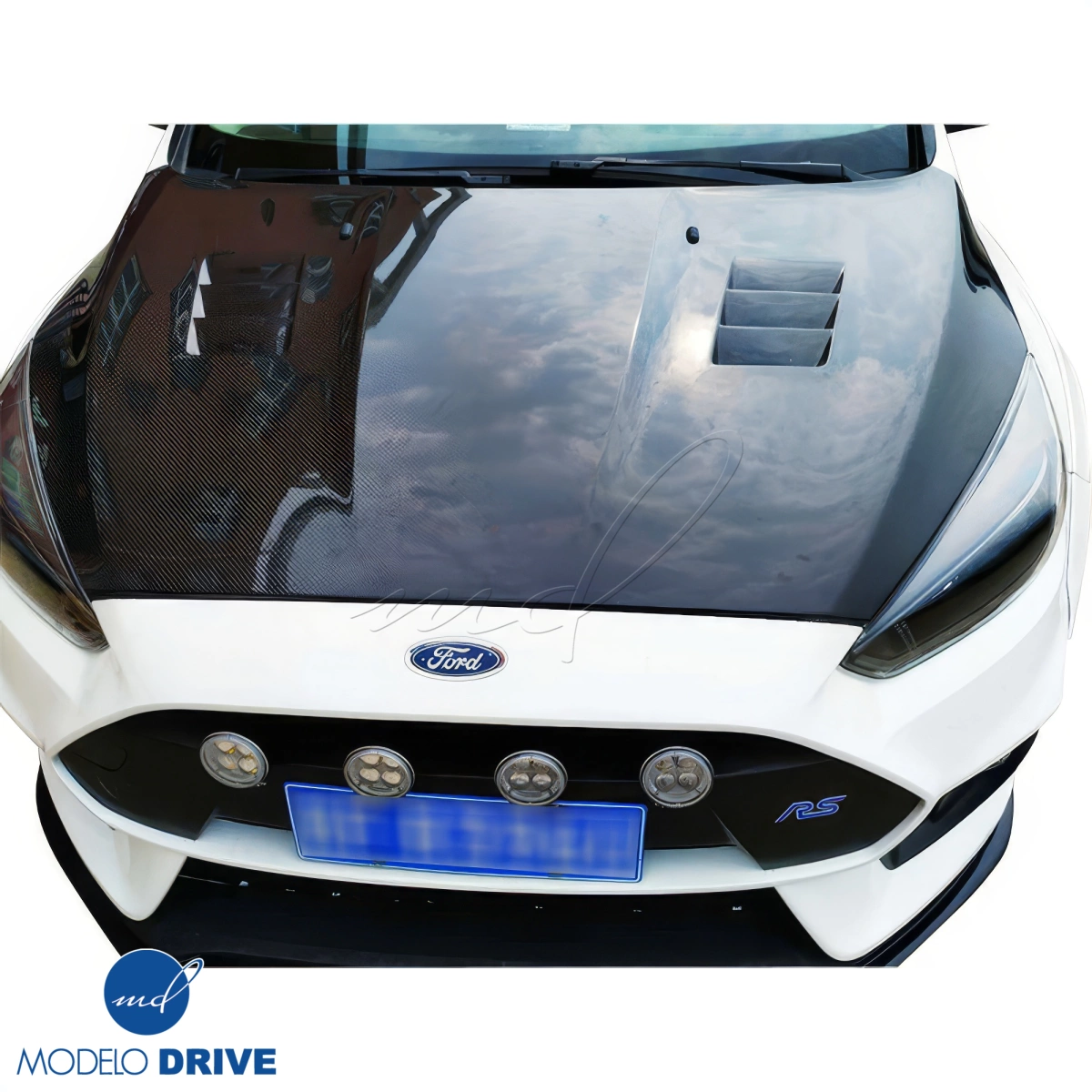 Modify your Ford Focus 2015 with our Exterior/Hoods - 5
