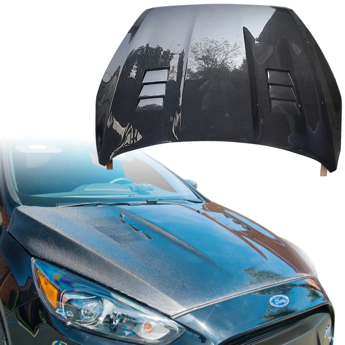 Modify your Ford Focus 2015 with our Exterior/Hoods - 7