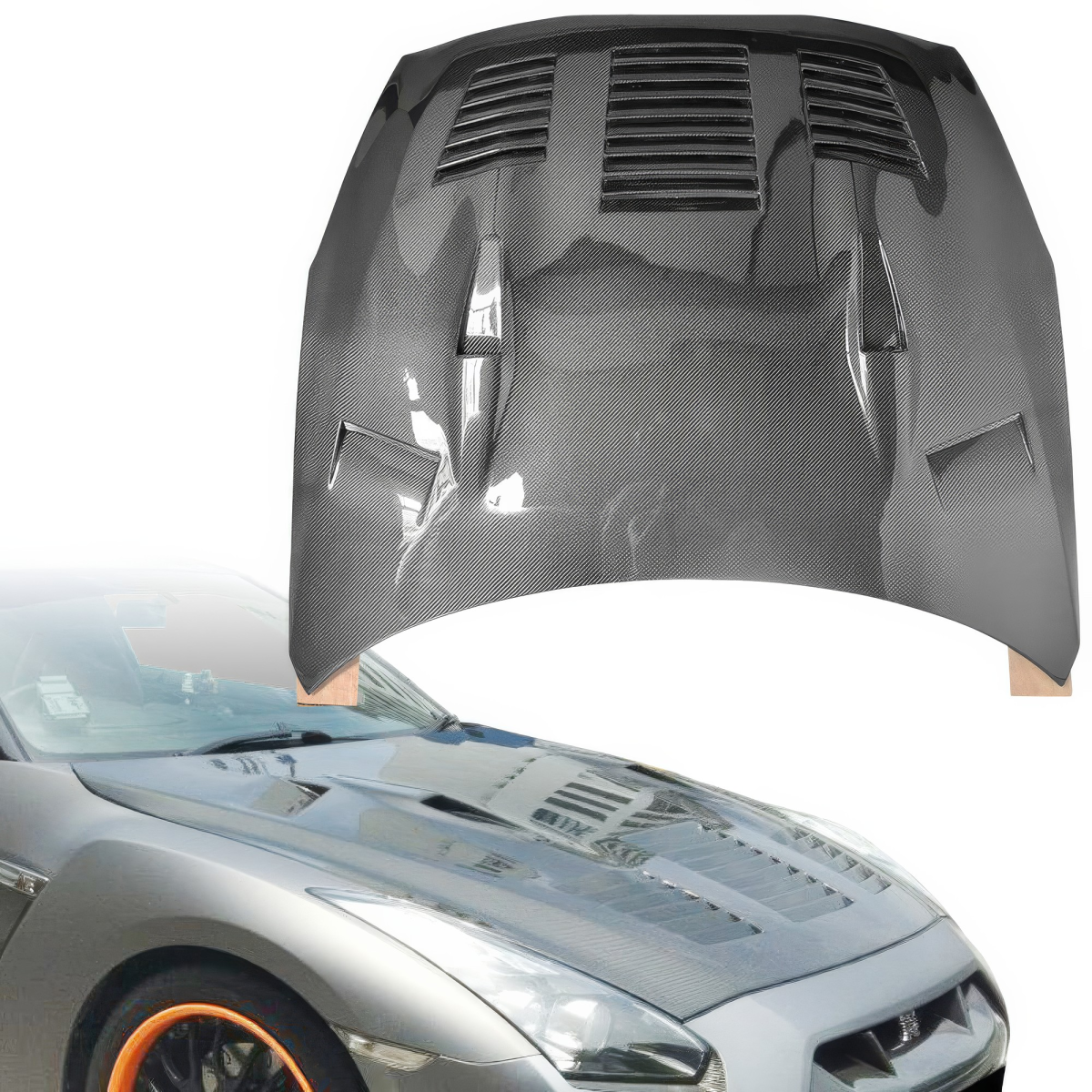 Modify your Nissan GT-R 2009 with our Exterior/Hoods -