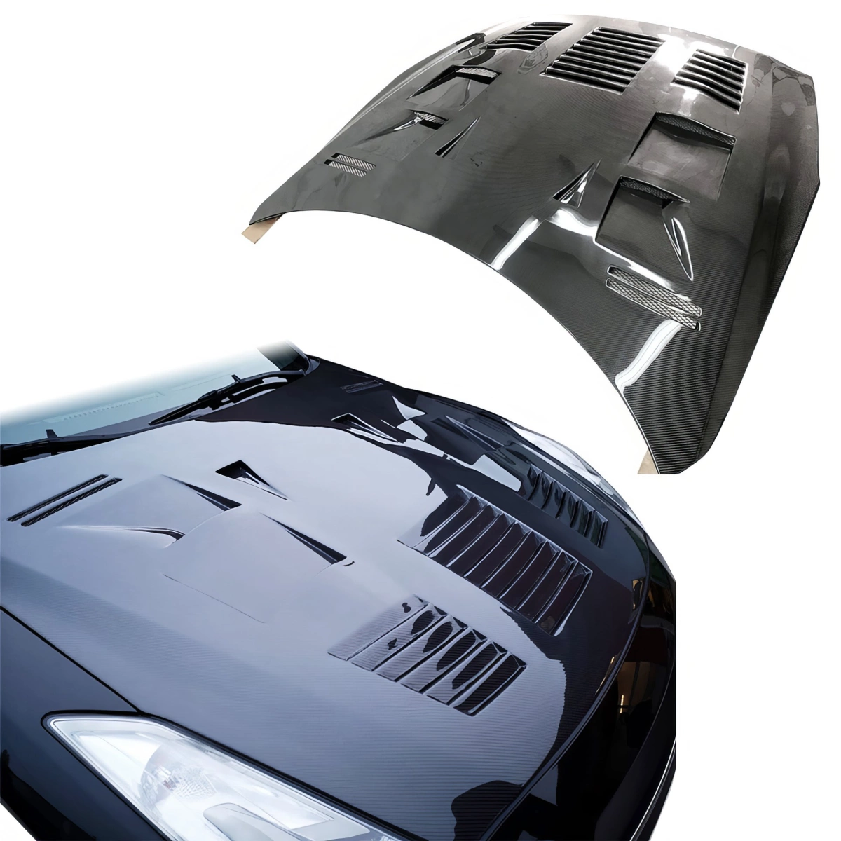 Modify your Nissan GT-R 2009 with our Exterior/Hoods - 6