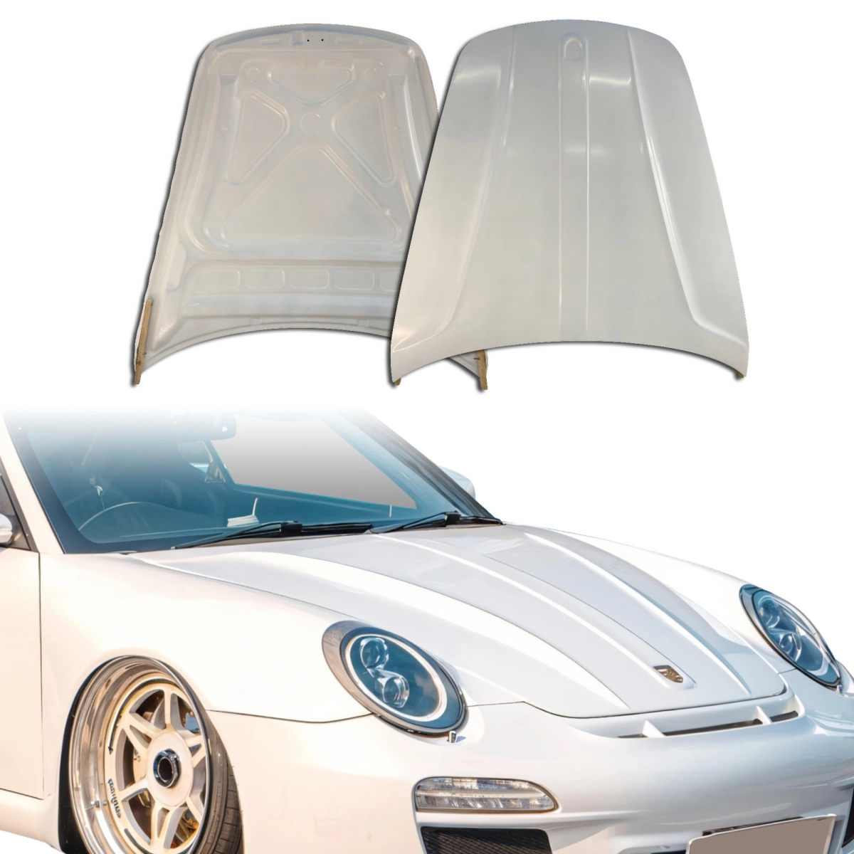 Modify your Porsche 911 2006 with our Exterior/Hoods - 1