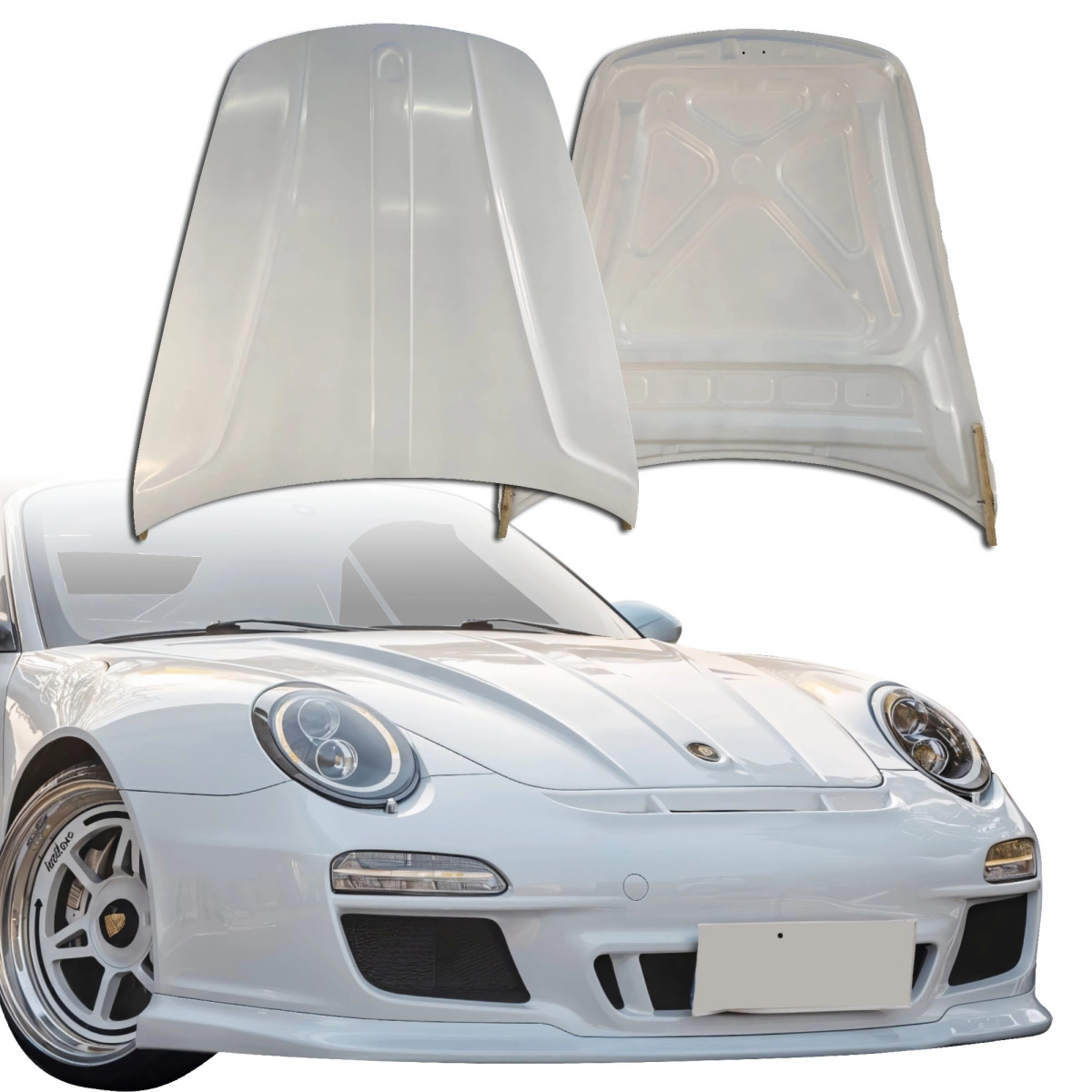 Modify your Porsche 911 2006 with our Exterior/Hoods - 5