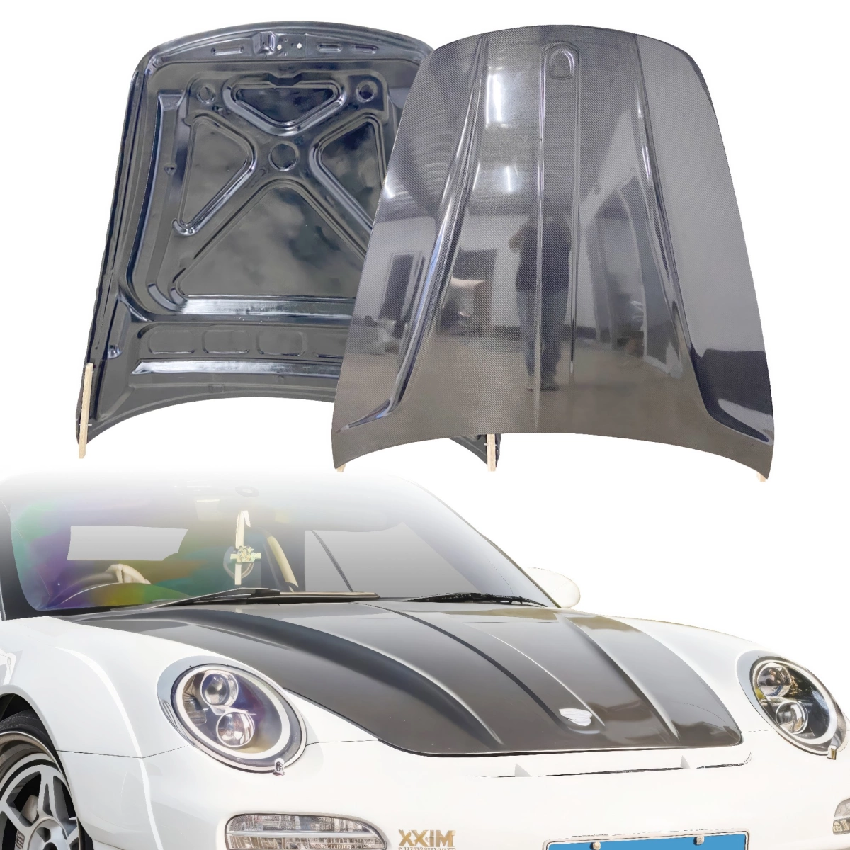 Modify your Porsche 911 2006 with our Exterior/Hoods - 1