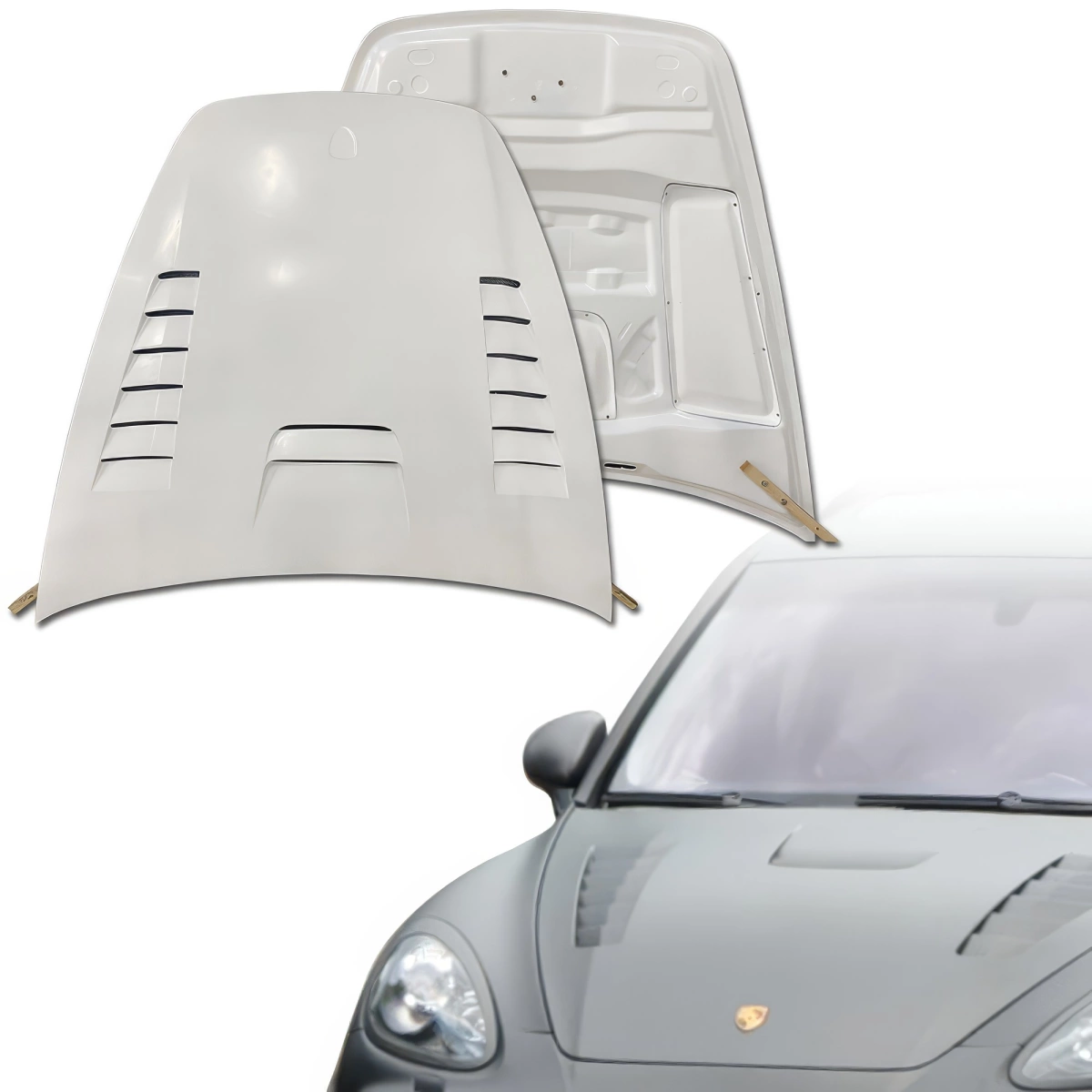 Modify your Porsche Cayenne 2011 with our Exterior/Hoods - 1