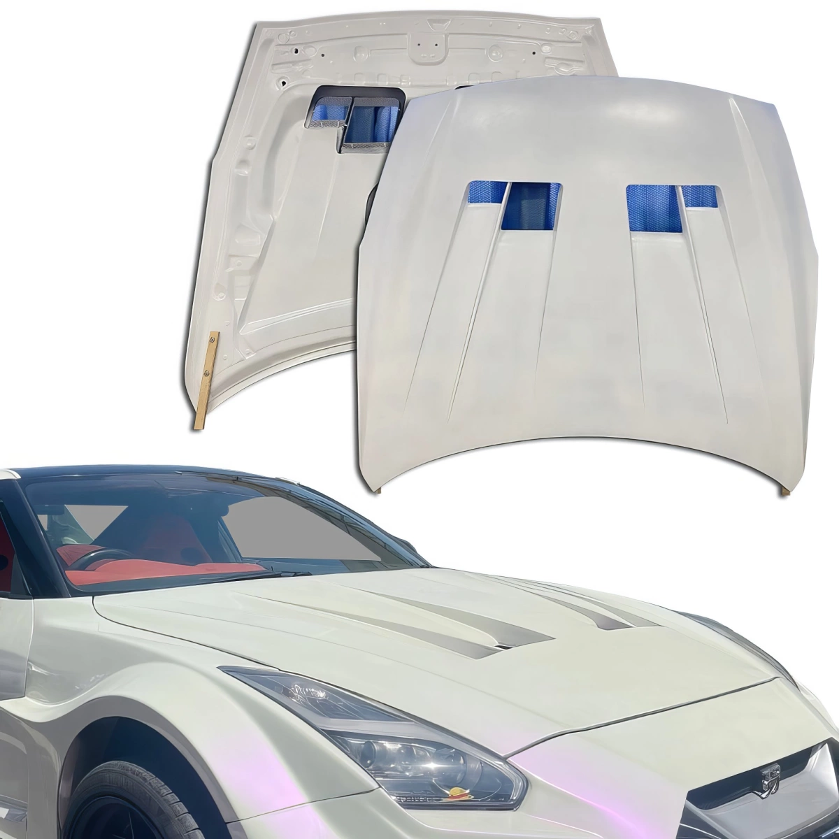 Modify your Nissan GT-R 2009 with our Exterior/Hoods - 1