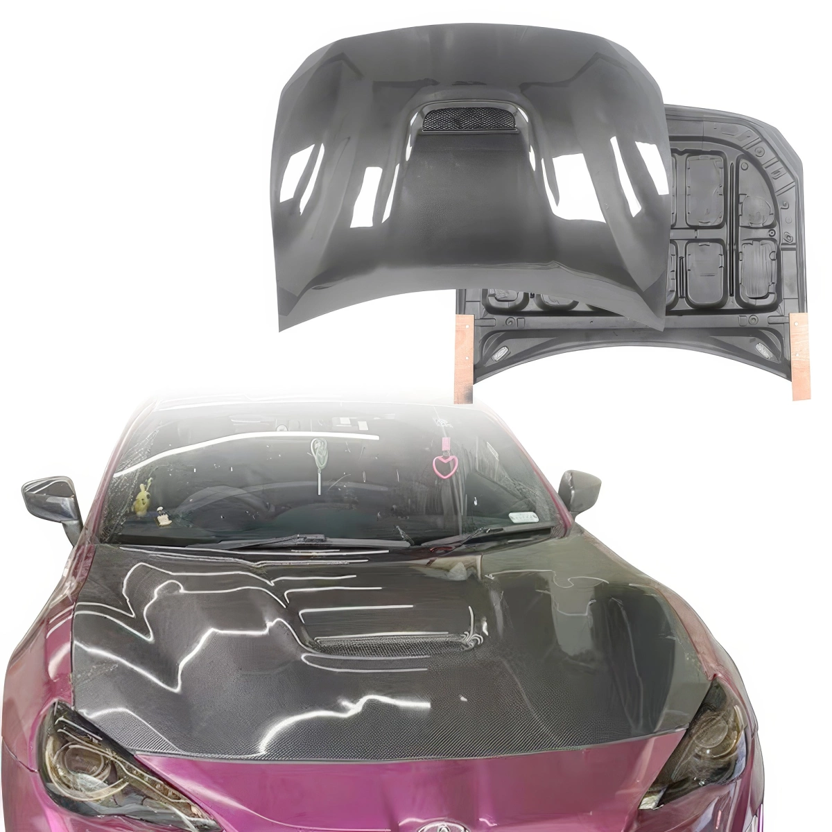 Modify your Toyota 86 2013 with our Exterior/Hoods - 1